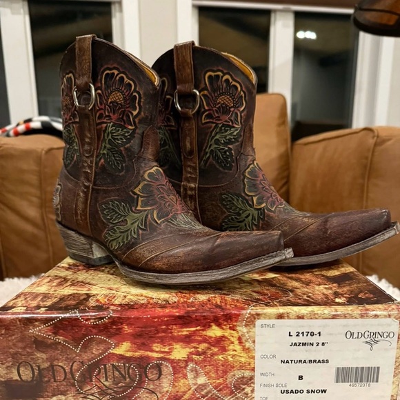 Old Gringo Multicolor Floral Hand tooled Jazmin
size 9 - Picture 5 of 10